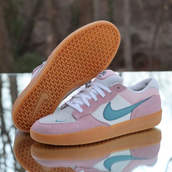 Nike SB Force 58 Pink Bloom Teal Gum - Picture 6 of 13